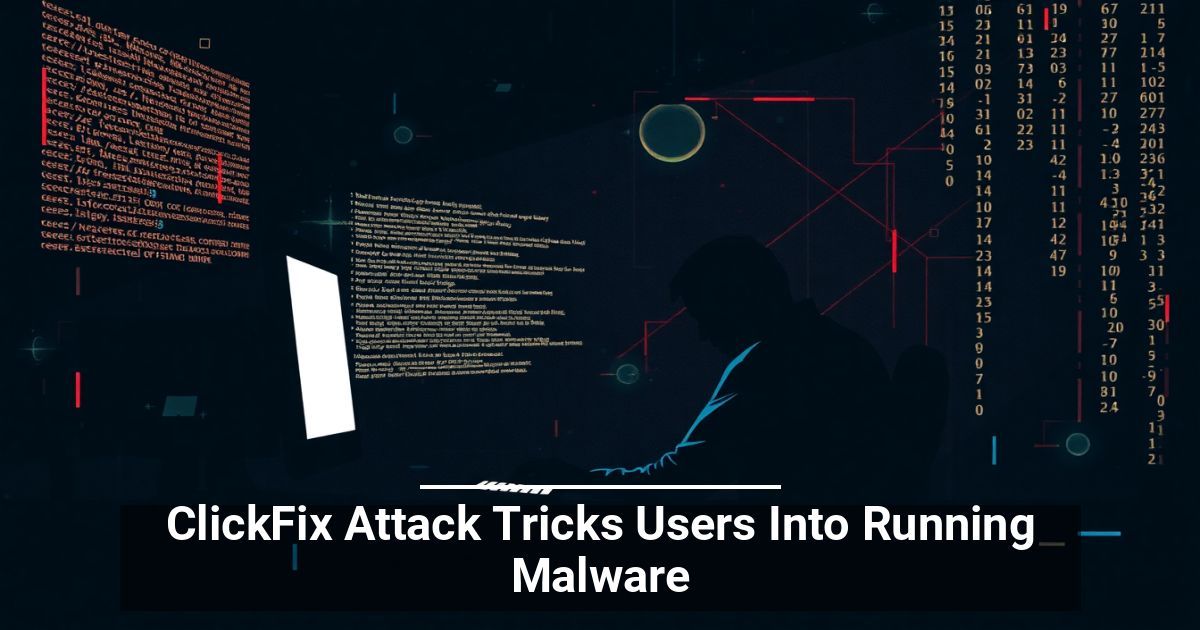 ClickFix Attack Tricks Users Into Running Malware