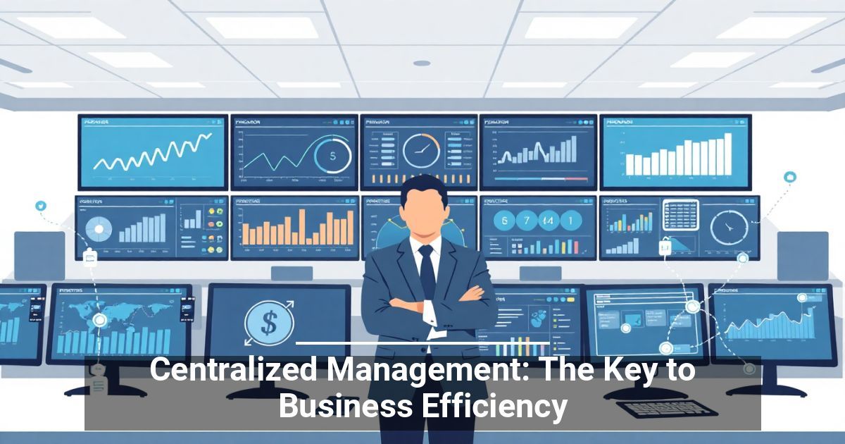 Centralized Management: The Key to Business Efficiency