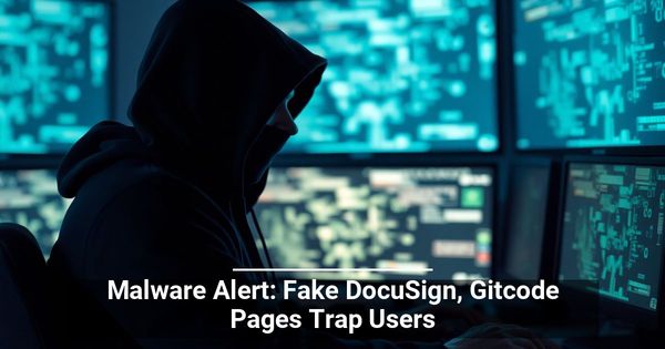 Malware Alert: Fake DocuSign, Gitcode Pages Trap Users