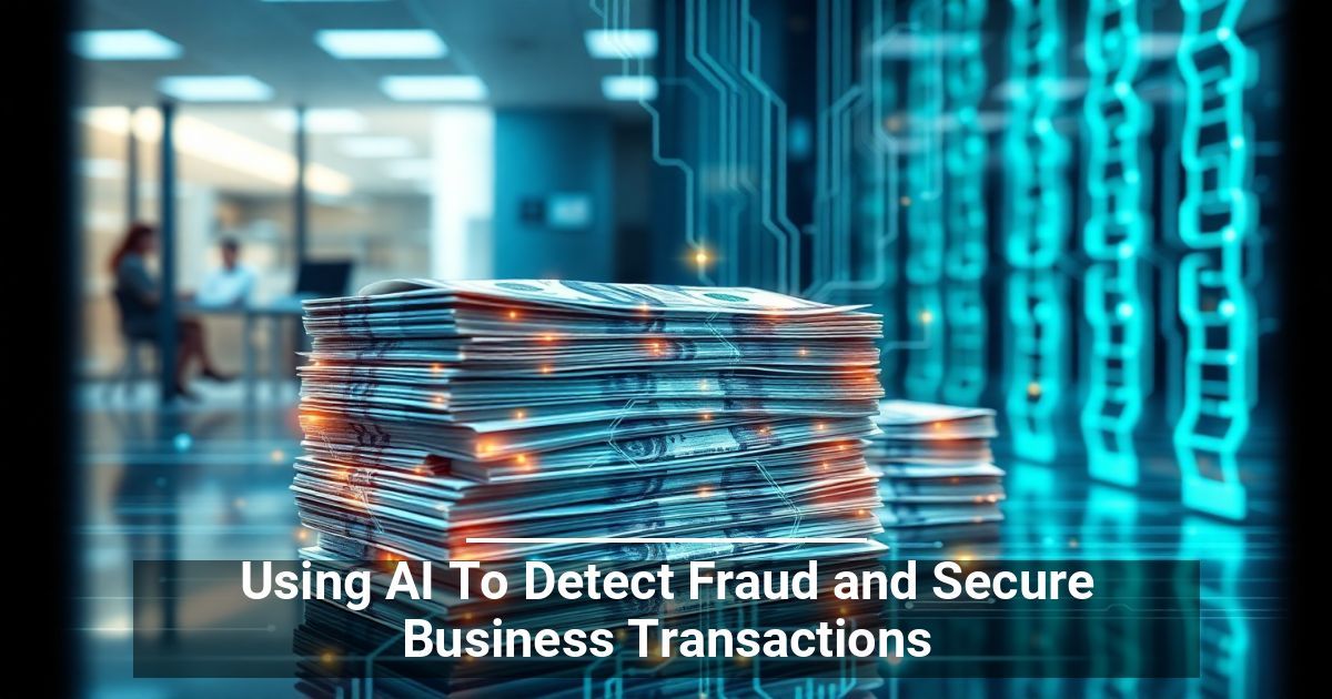 Using AI To Detect Fraud and Secure Business Transactions