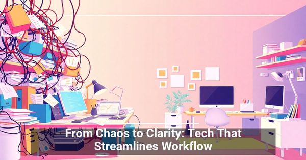 From Chaos to Clarity: Tech That Streamlines Workflow