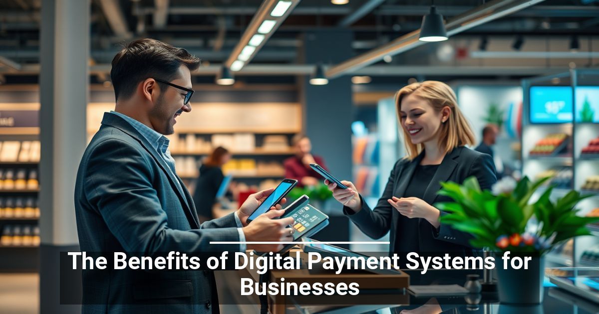 The Benefits of Digital Payment Systems for Businesses