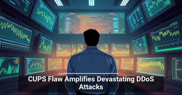 CUPS Flaw Amplifies Devastating DDoS Attacks